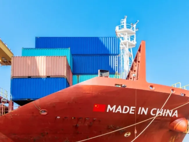 chinese export ship